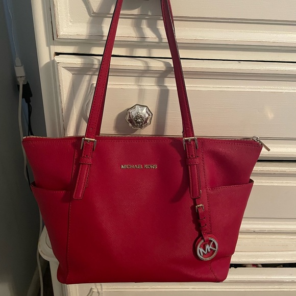 Michael Kors Handbags - red MK Purse